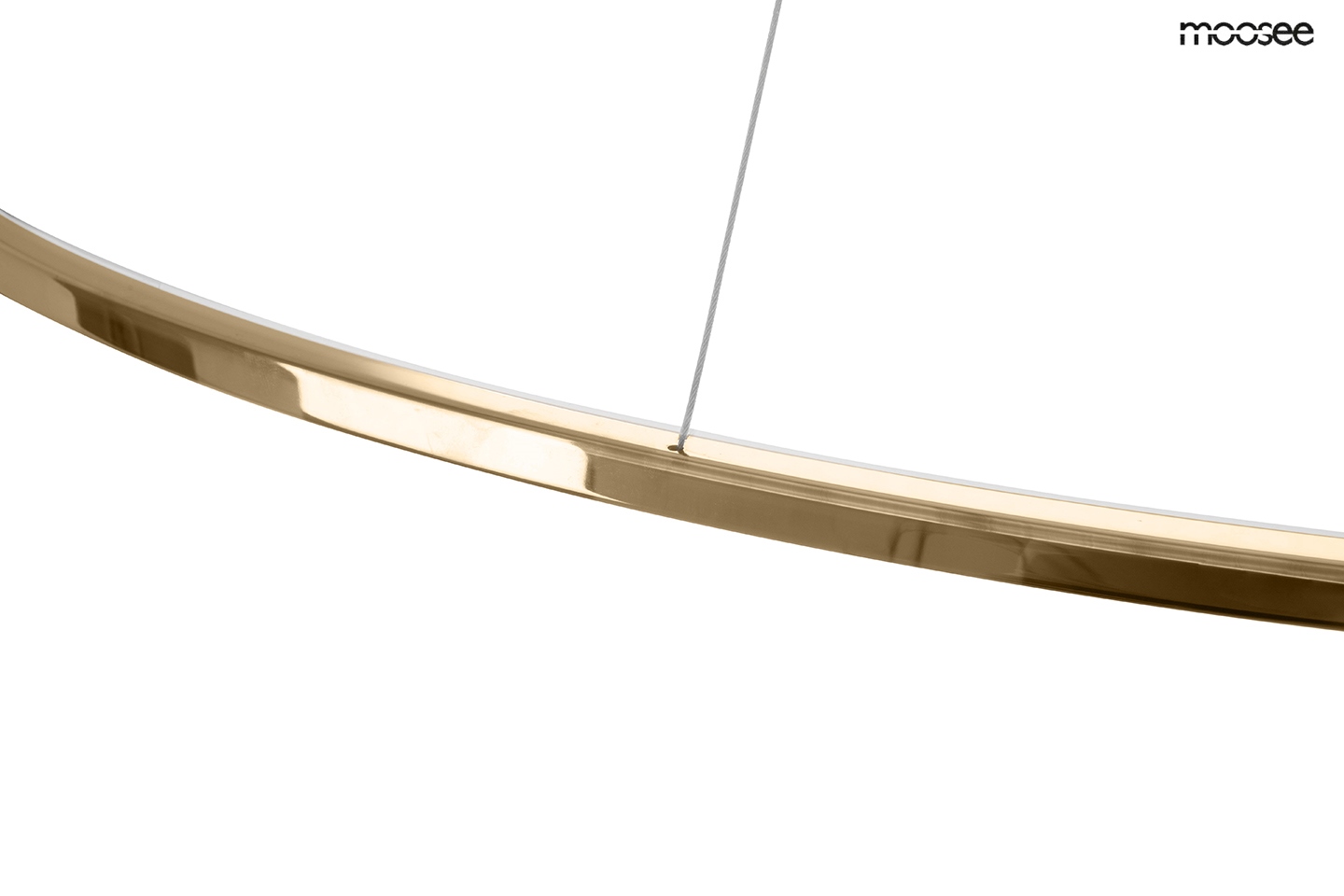 MOOSEE lampa wisząca RING SLIM 100 złota - obrazek 3