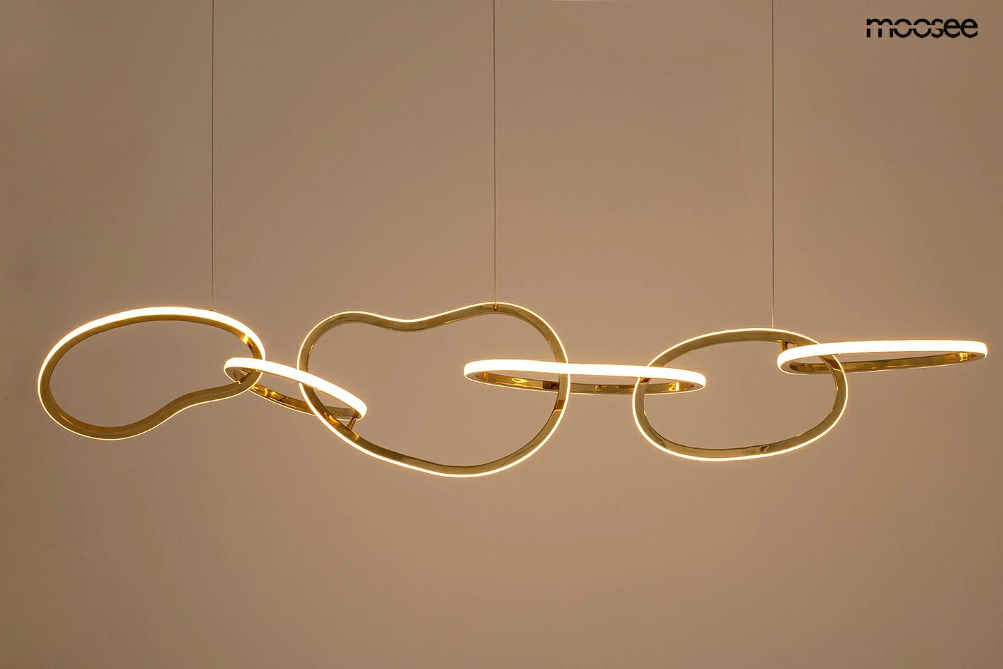 MOOSEE lampa wisząca JAZZ 6 złota - obrazek 3