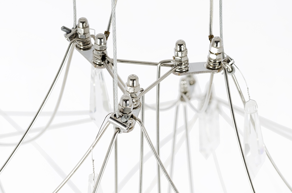 MOOSEE lampa wisząca CONSTELATION 100 - LED, stal szczotkowana - obrazek 5