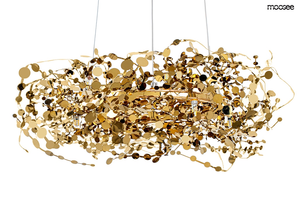 MOOSEE lampa wisząca MONETE 80 złota - obrazek 3