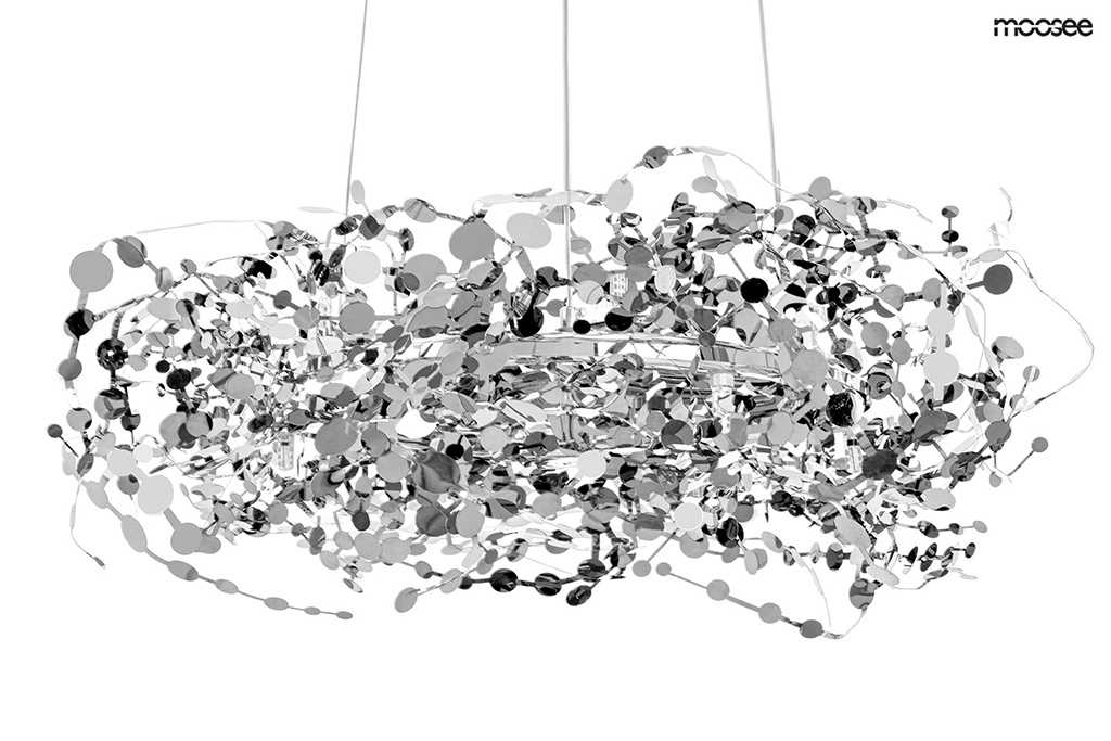 MOOSEE lampa wisząca MONETE 80 chrom - obrazek 3