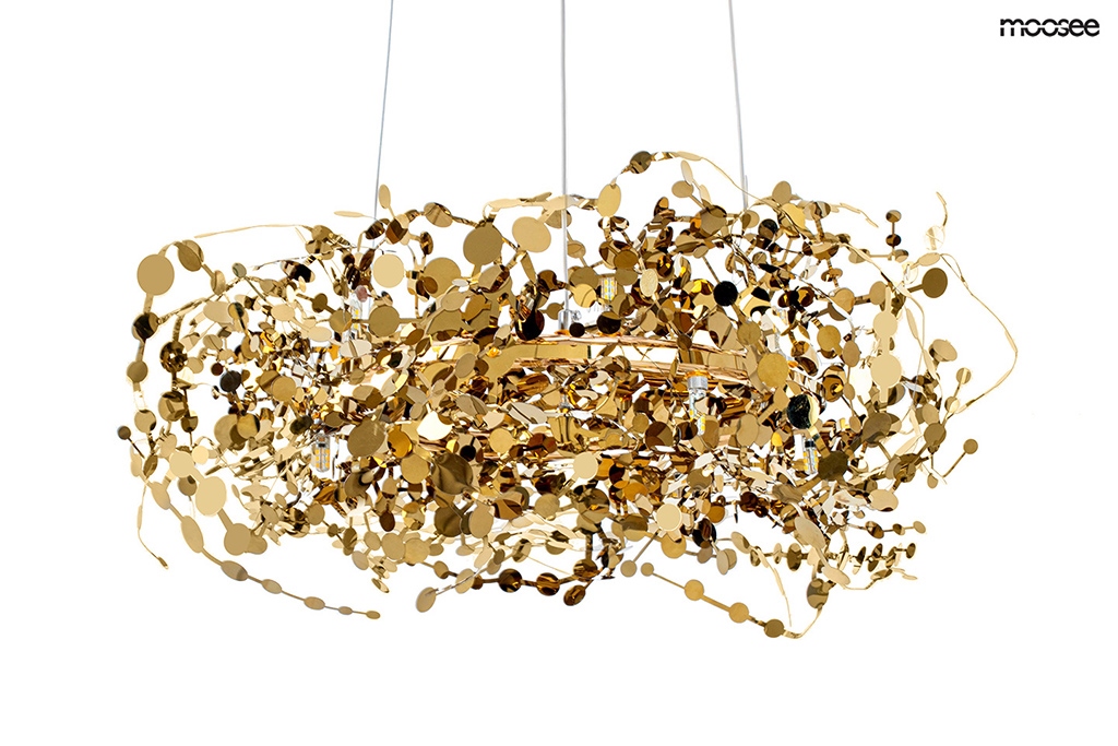 MOOSEE lampa wisząca MONETE 60 złota - obrazek 3