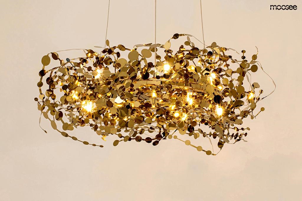 MOOSEE lampa wisząca MONETE 60 złota - obrazek 4
