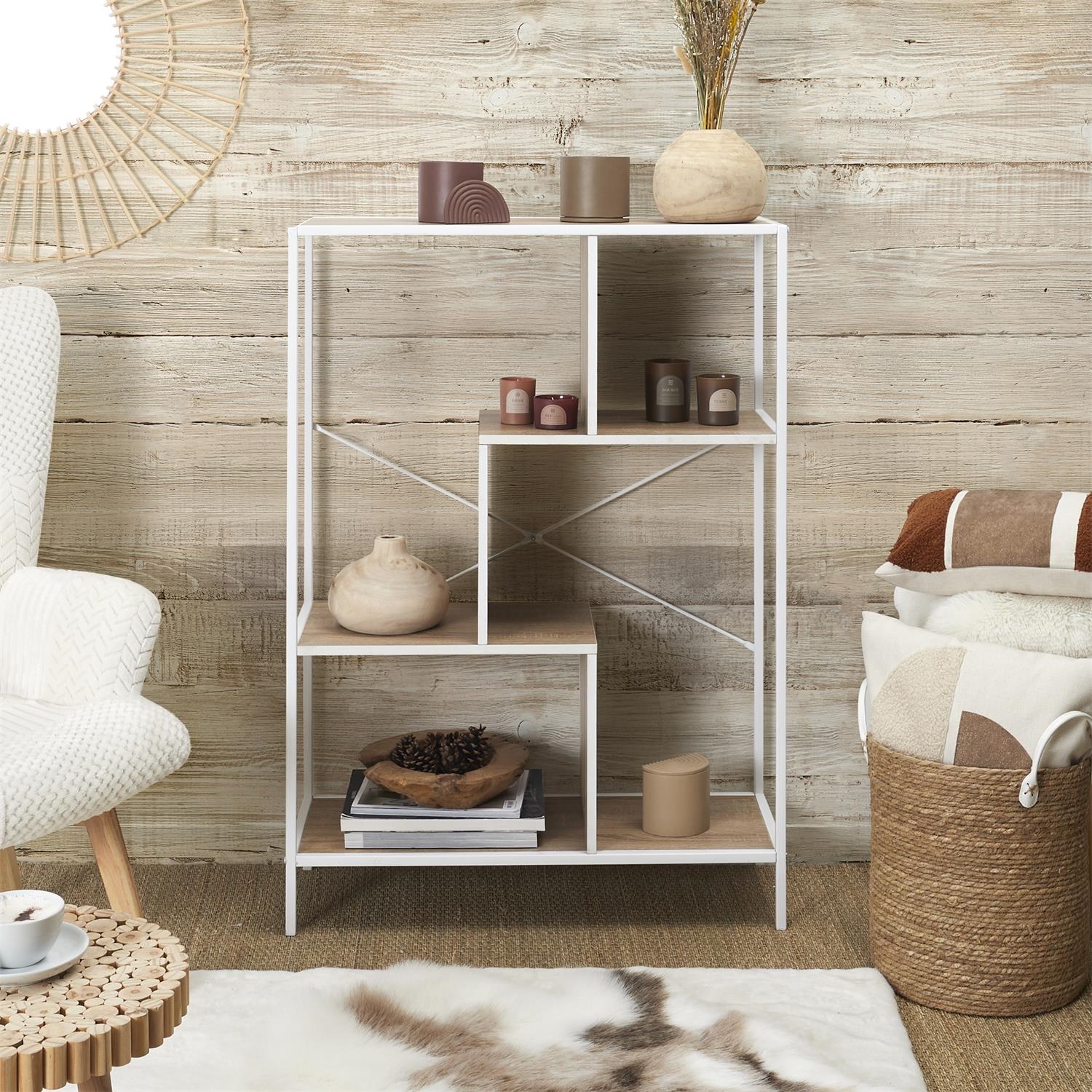 Regał Rack M biały - obrazek 4