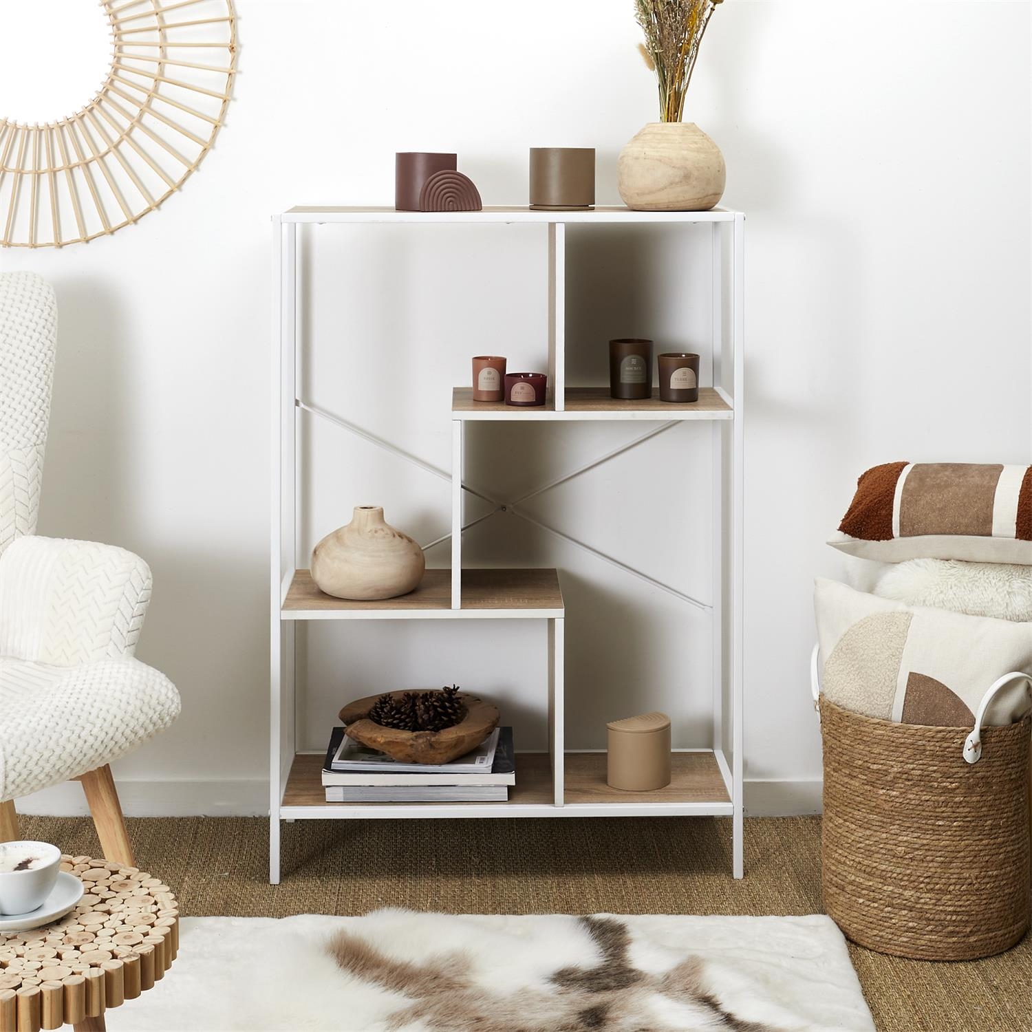 Regał Rack M biały - obrazek 7