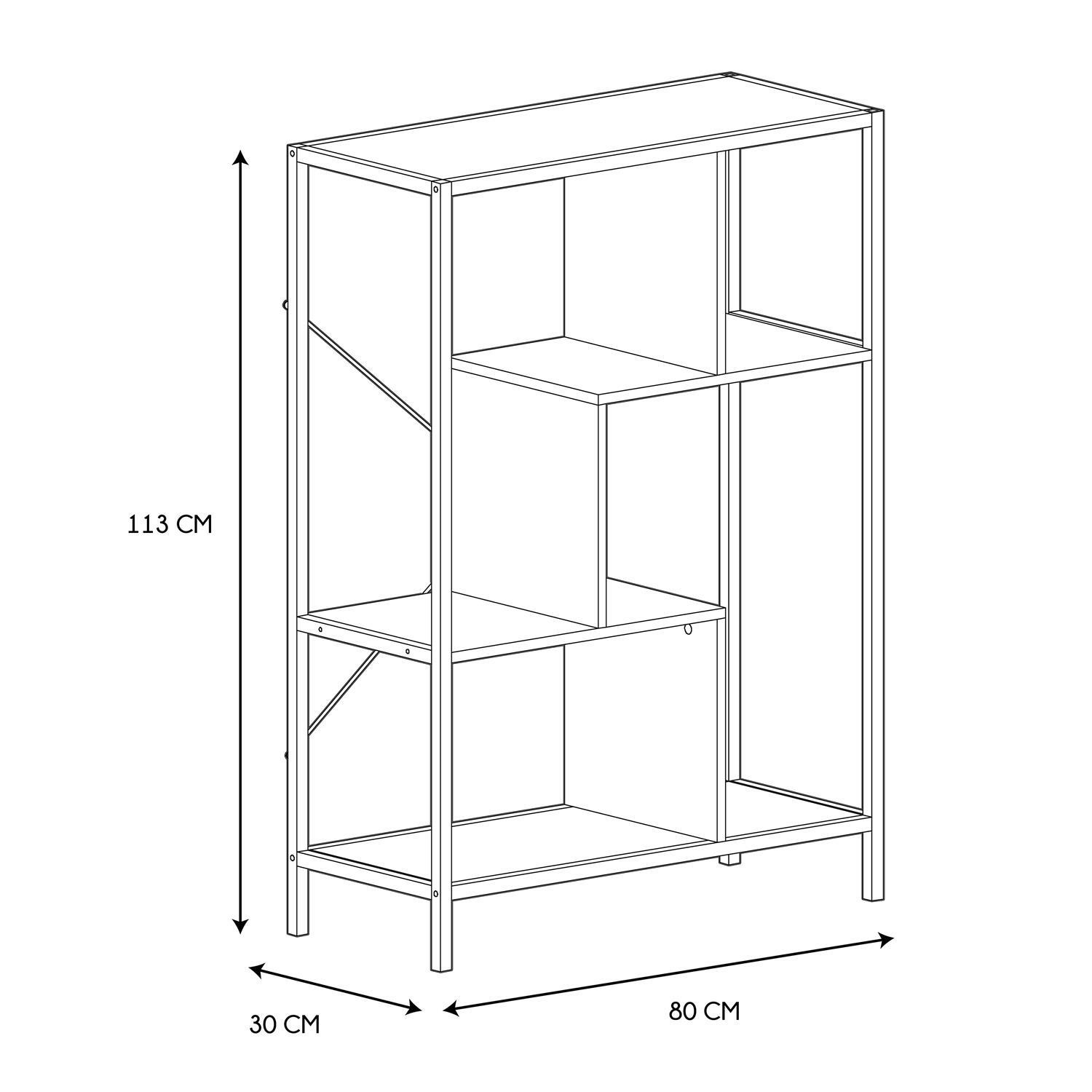 Regał Rack M biały - obrazek 11