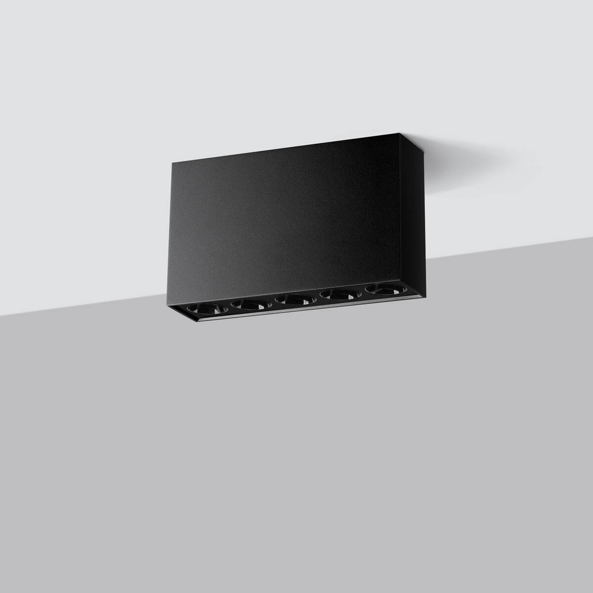 Plafon SOLE czarny LED - obrazek 3