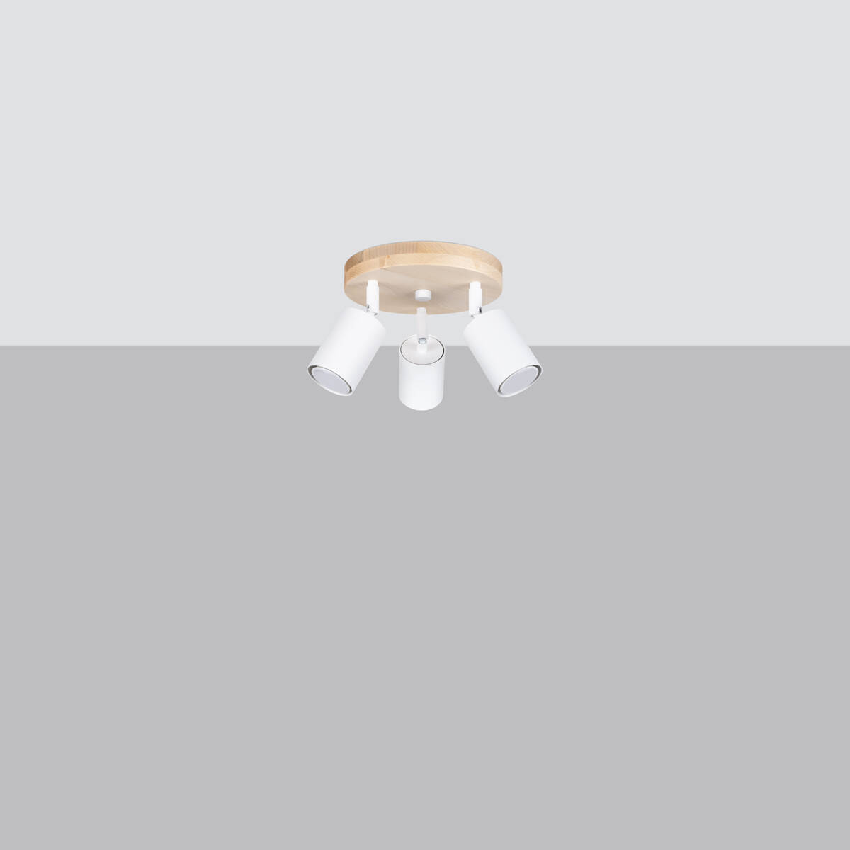 Plafon VERDO 3P biały - obrazek 3