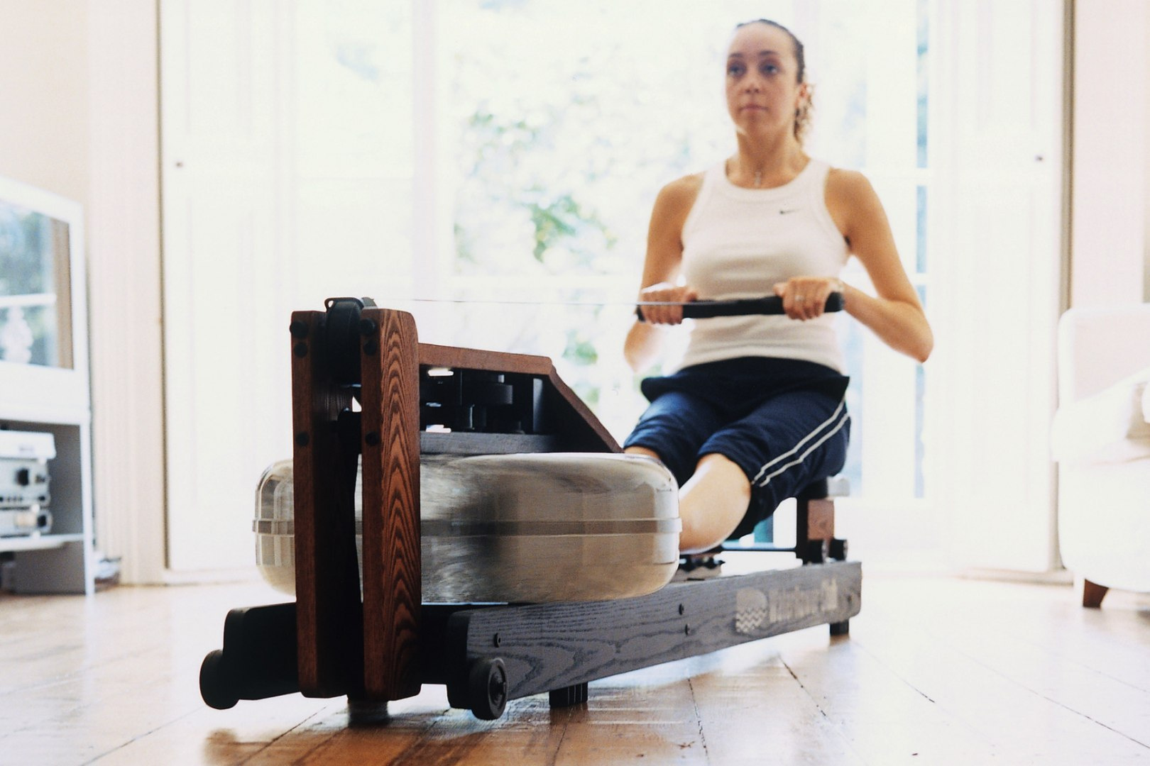 Wioślarz wodny WaterRower Club S4 Jesion - obrazek 3