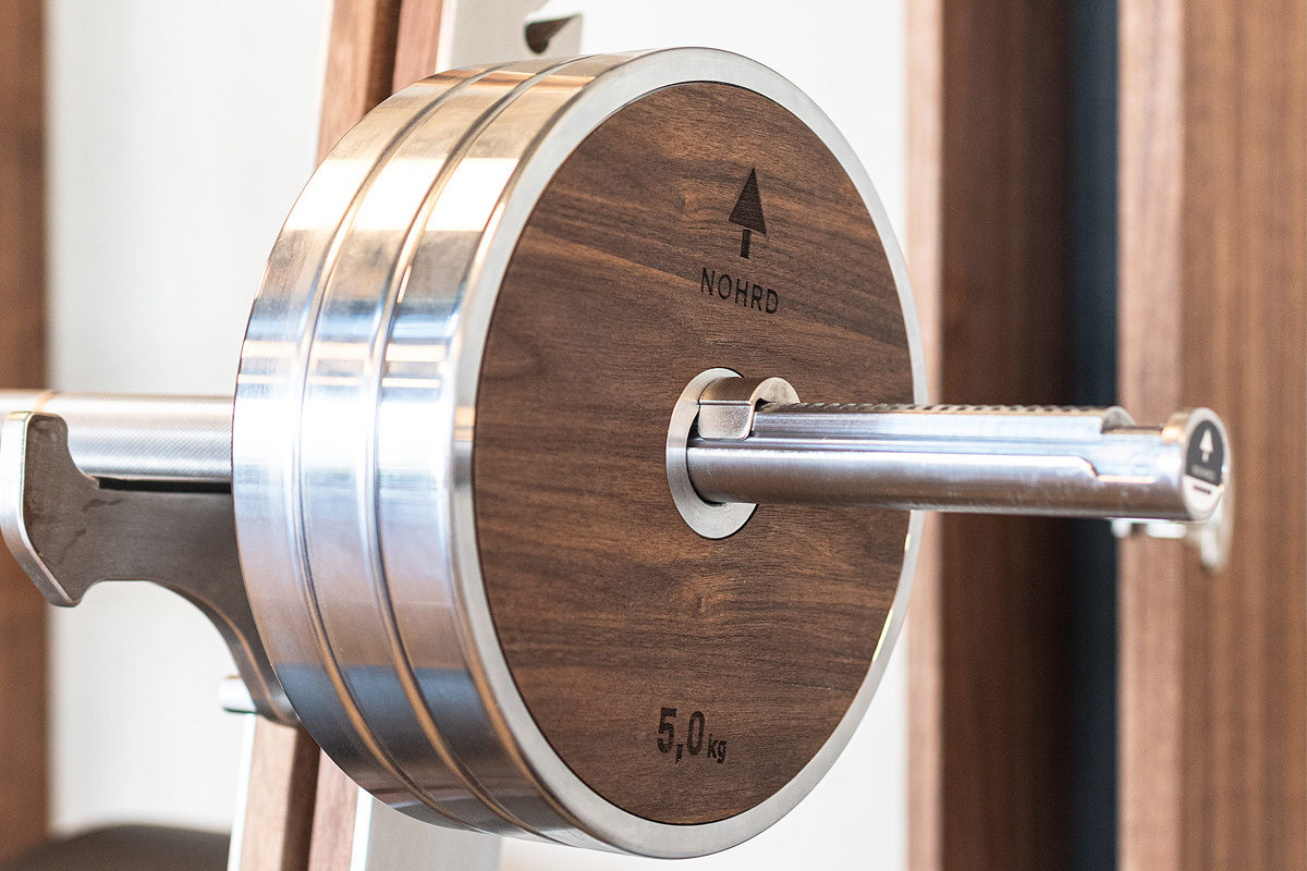 Stojak treningowy NOHRD SquatRack Classic Orzech - obrazek 12