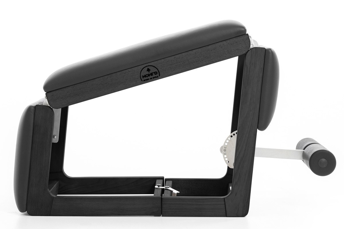 Ławka do ćwiczeń NOHRD TriaTrainer Shadow Buk Skóra - obrazek 4
