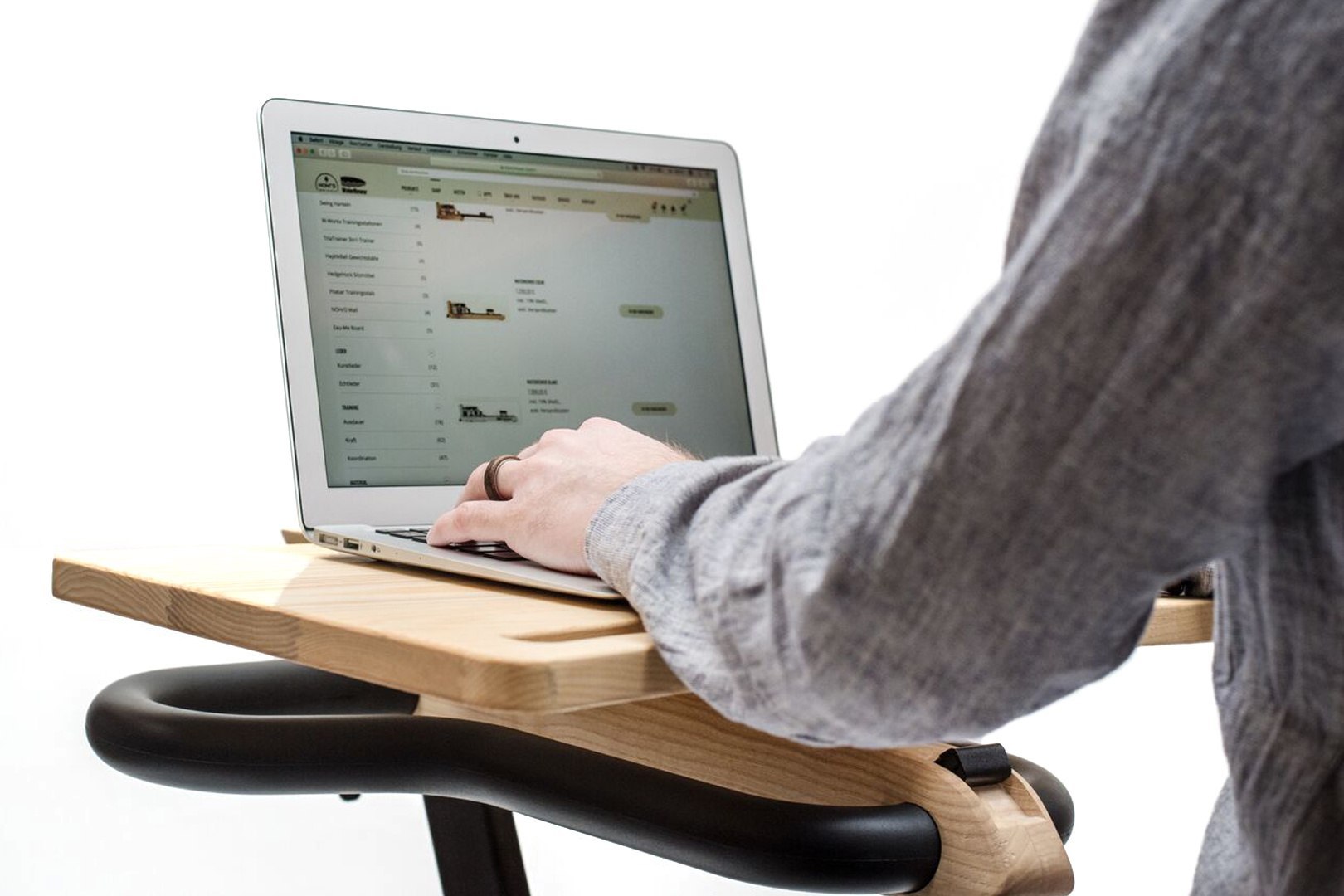 Podkładka pod laptop do roweru NOHRD Bike Club Buk - obrazek 5