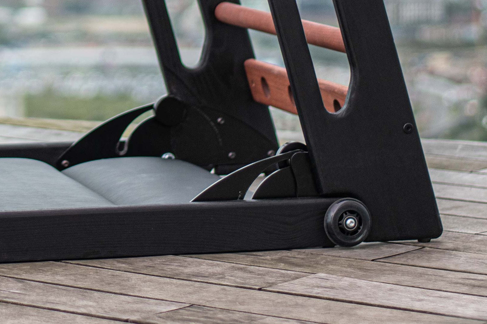 Drabinka do rozciągania NOHRD Elasko Oxbridge Wiśnia Skóra - obrazek 14