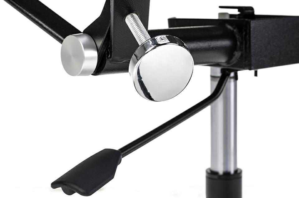 Fotel biurowy AERON PRESTIGE PLUS czarny - skóra naturalna, aluminium - obrazek 7