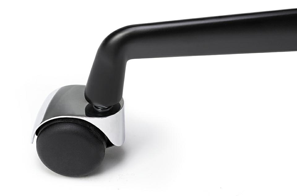 Fotel biurowy AERON PRESTIGE PLUS czarny - skóra naturalna, aluminium - obrazek 9