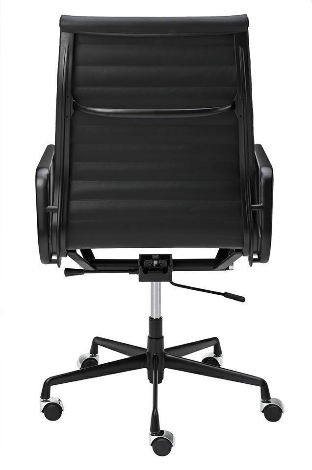 Fotel biurowy AERON PRESTIGE PLUS czarny - skóra naturalna, aluminium - obrazek 13