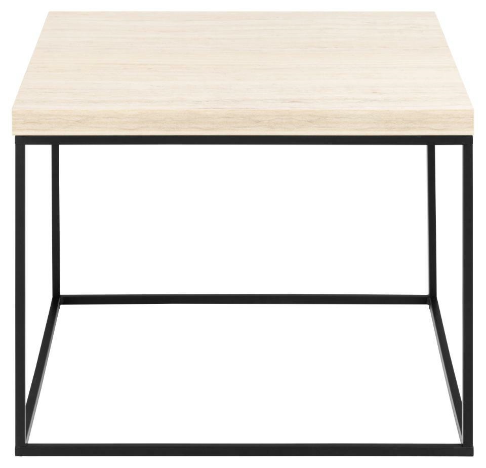 Stolik Barossa 60x60cm beżowy traweryn - obrazek 4