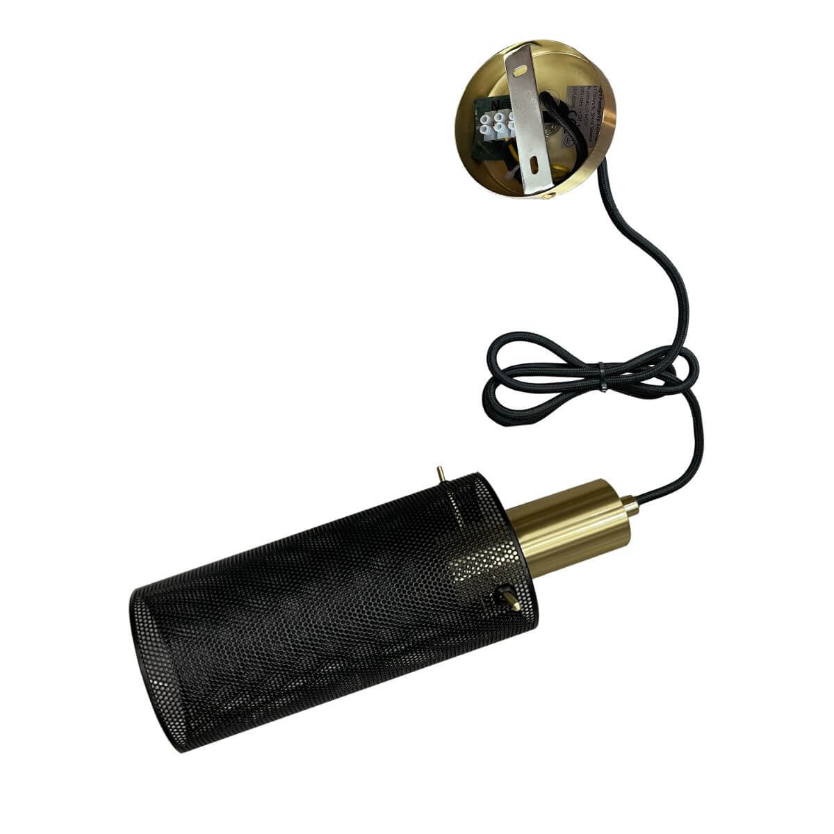 Lampa wisząca Tirana 1 czarna 1xE27 - obrazek 5