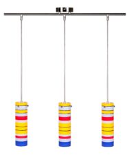 FRESCO ZWIS POTRÓJNY NIKIEL MAT 3XG9/40W 230V