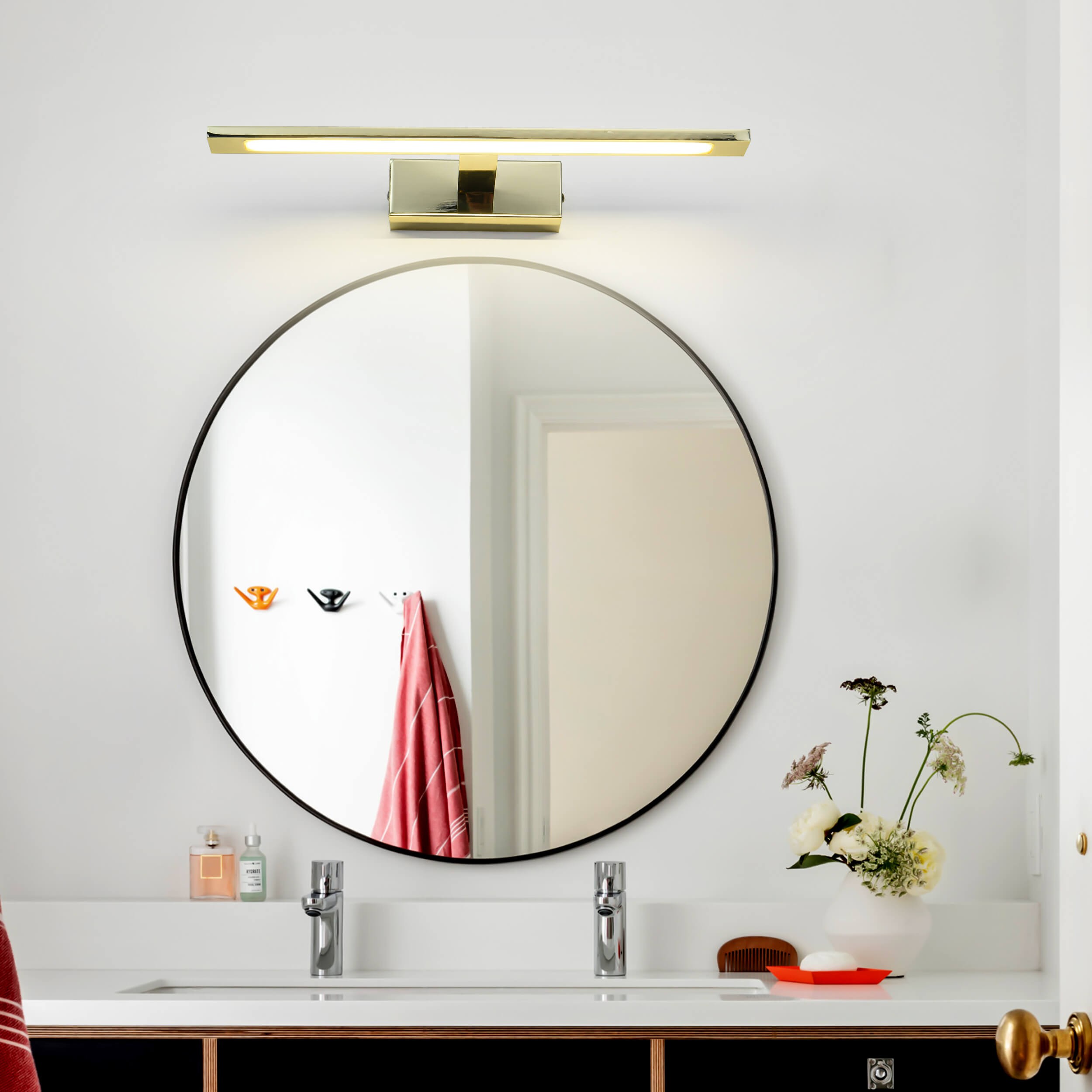 Isla kinkiet złoty średni z IP44 3000K - obrazek 3