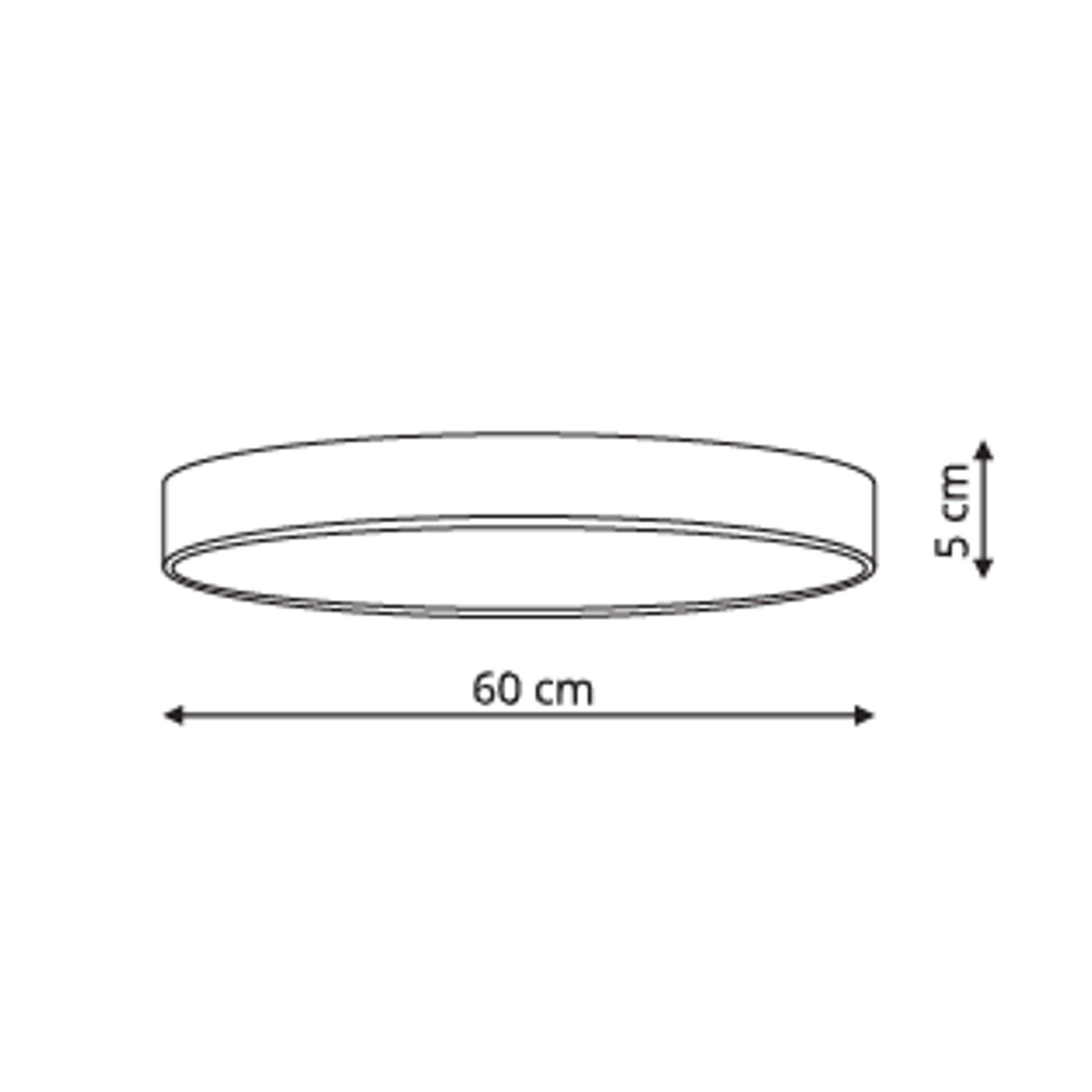 Rapido plafon duży czarny 4000K - obrazek 4