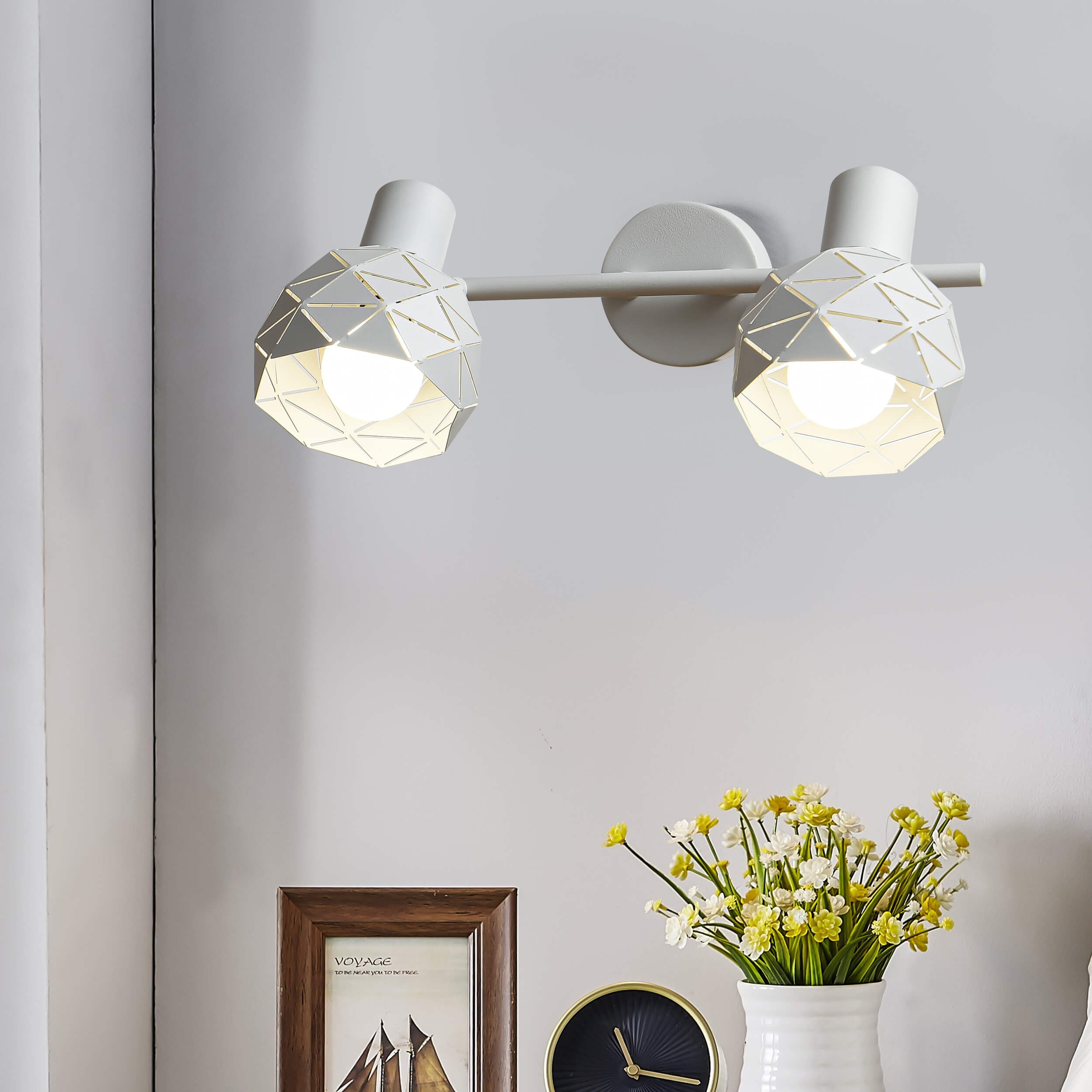 Spot Reus biały 2xE14 - obrazek 3