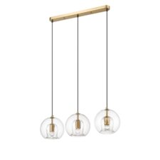 Lampa wisząca Arette złota 3xE27