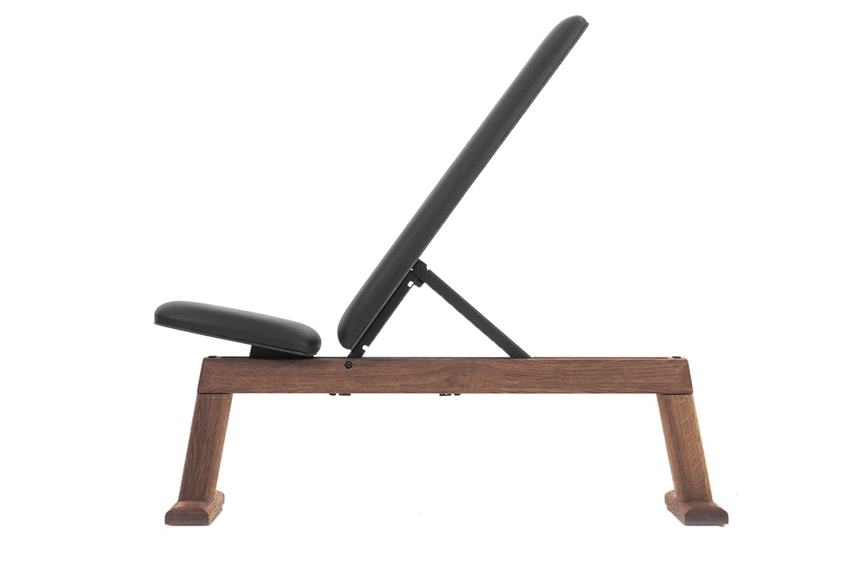 Ławka do wyciskania NOHRD Bench Press Oak Vintage - obrazek 4