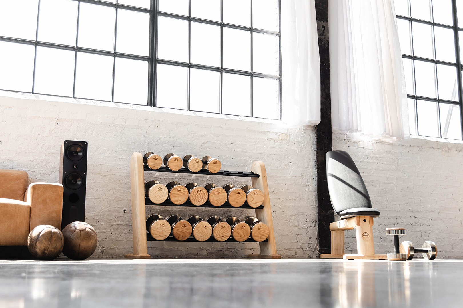 Ławka do wyciskania NOHRD Bench Press Oak Vintage - obrazek 14