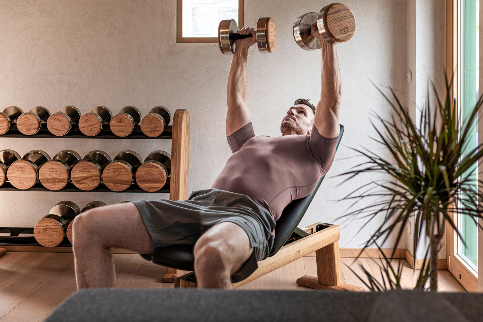 Ławka do wyciskania NOHRD Bench Press Oak Vintage - obrazek 16