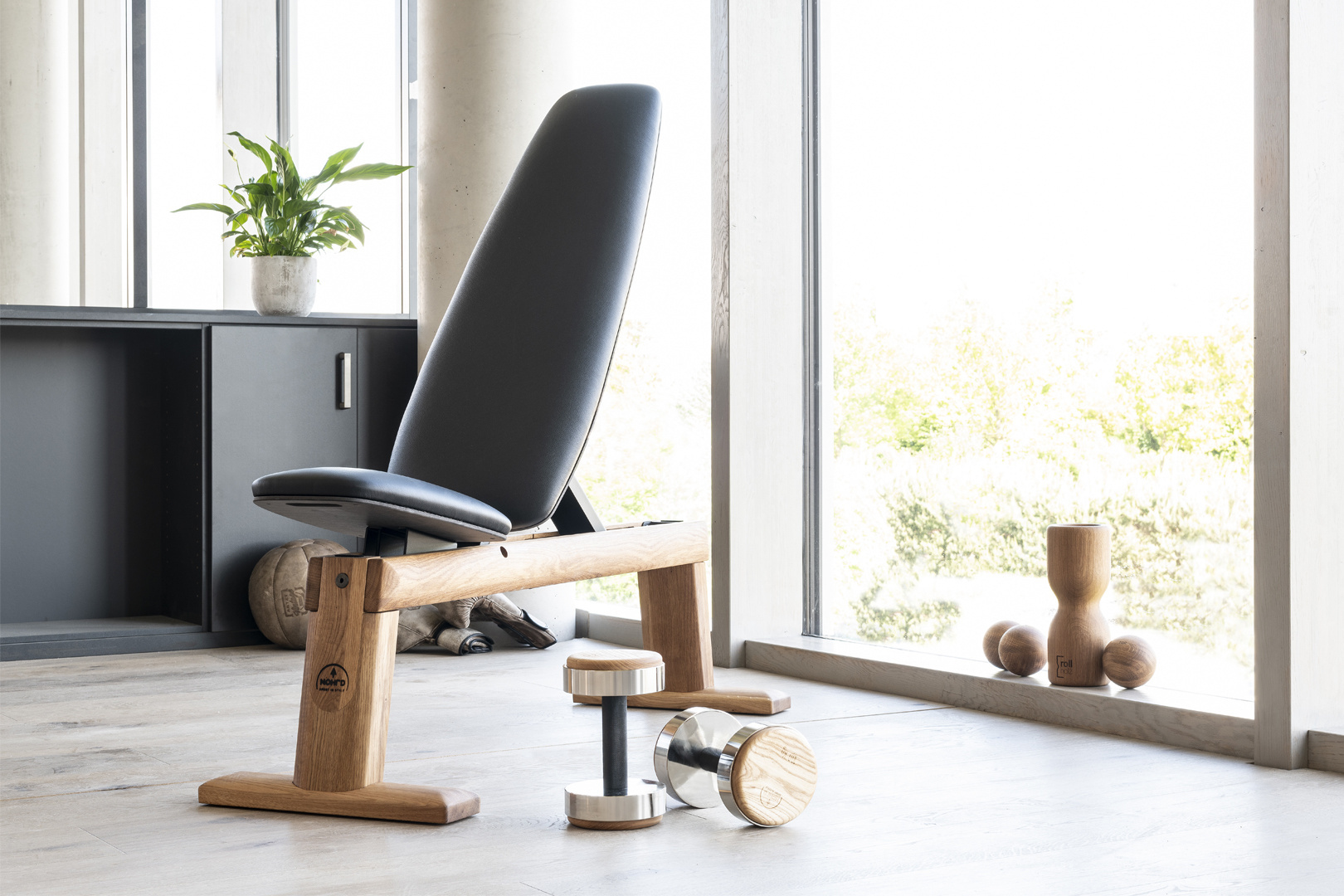 Ławka do wyciskania NOHRD Bench Press Oak Vintage - obrazek 17