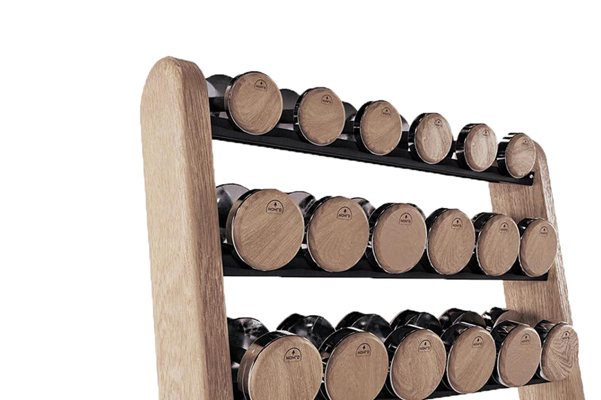 Hantle NOHRD DumbBell Oak Vintage - obrazek 4