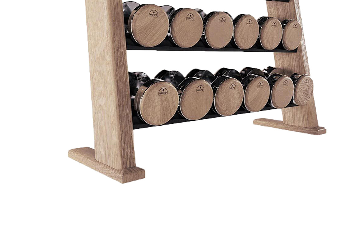 Hantle NOHRD DumbBell Oak Vintage - obrazek 5