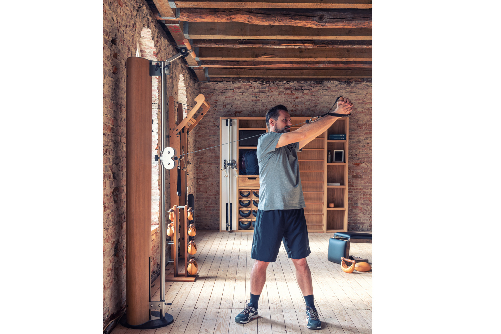 Atlas treningowy NOHRD SlimBeam Oak Vintage - obrazek 16