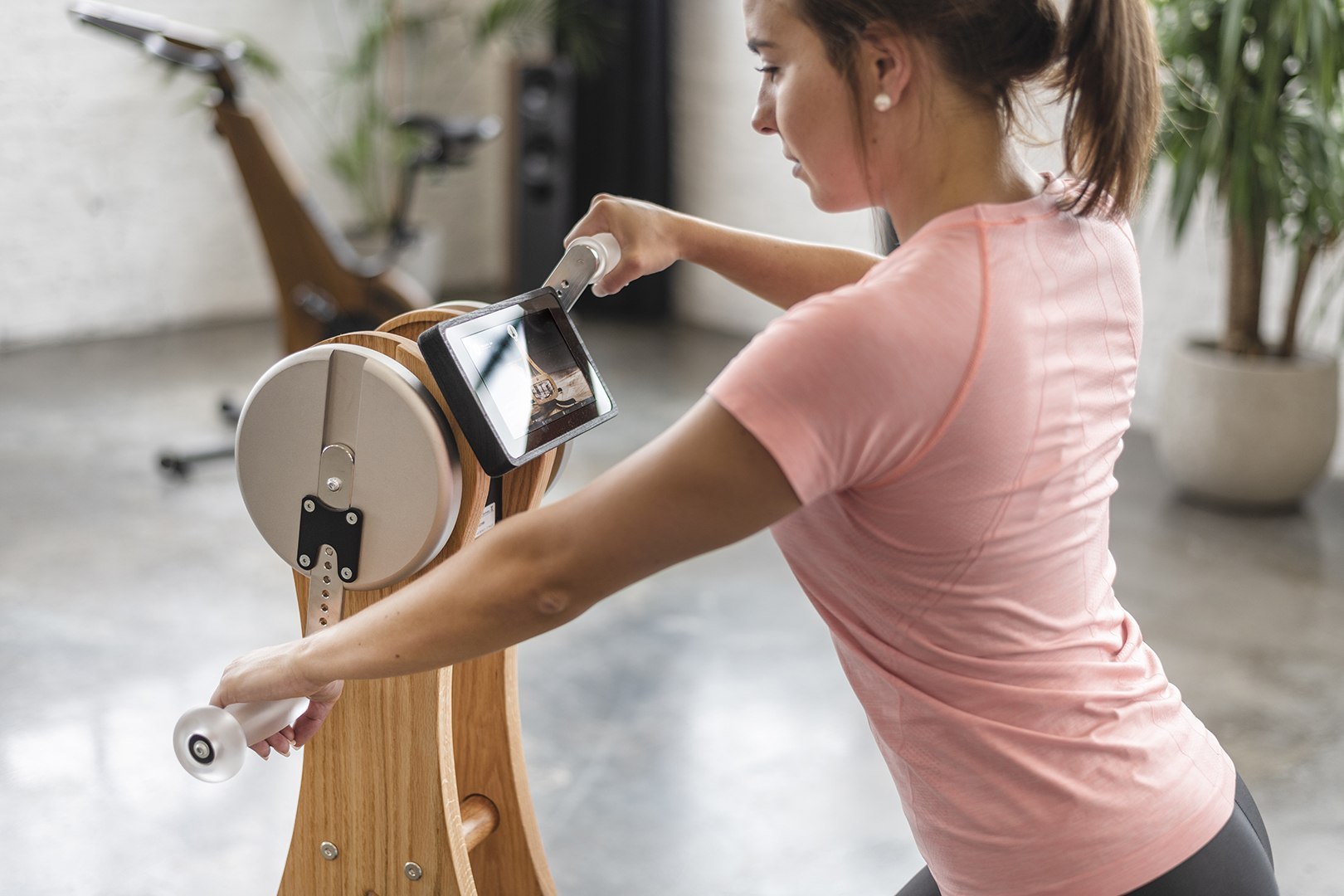 Urządzenie do ćwiczeń górnych partii ciała NOHRD WaterGrinder Oak Vintage G1 - obrazek 3