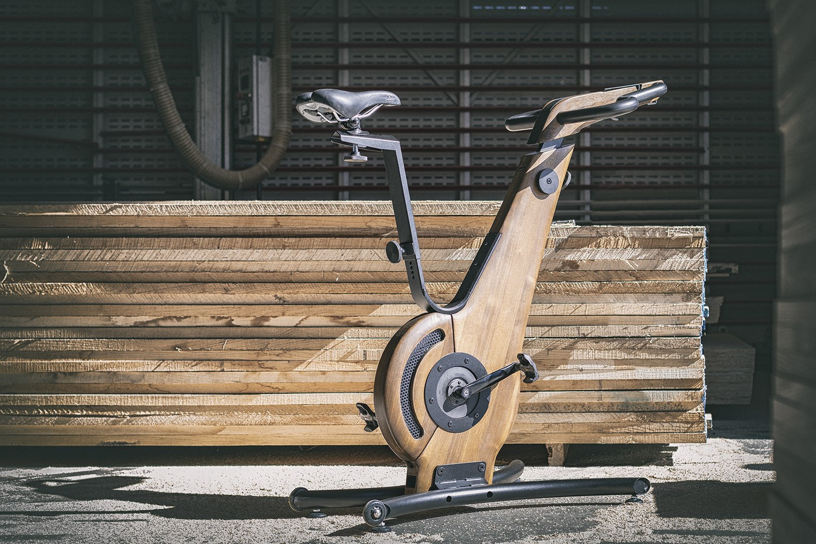 Rower treningowy NOHRD Bike Oak Vintage - obrazek 12