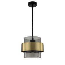 Lampa wisząca Miele dymna 1xE27