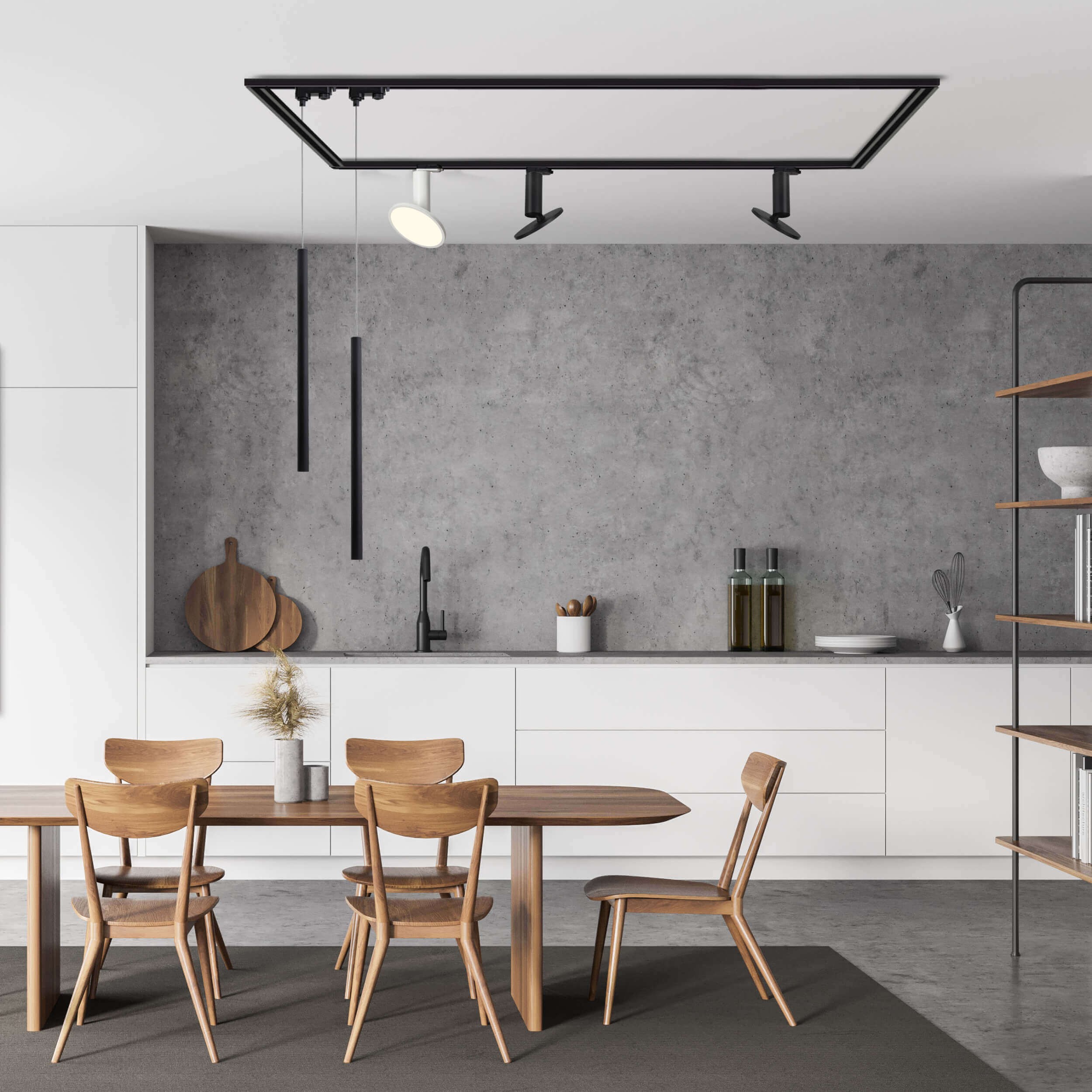 Reflektor do szynoprzewodu Aquilion 1F biały LED 3000K - obrazek 3