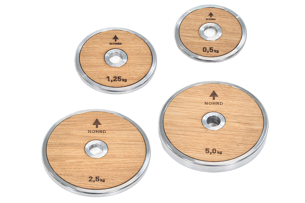Obciążenie NOHRD WeightPlate 10kg x2 Club Buk - obrazek 3