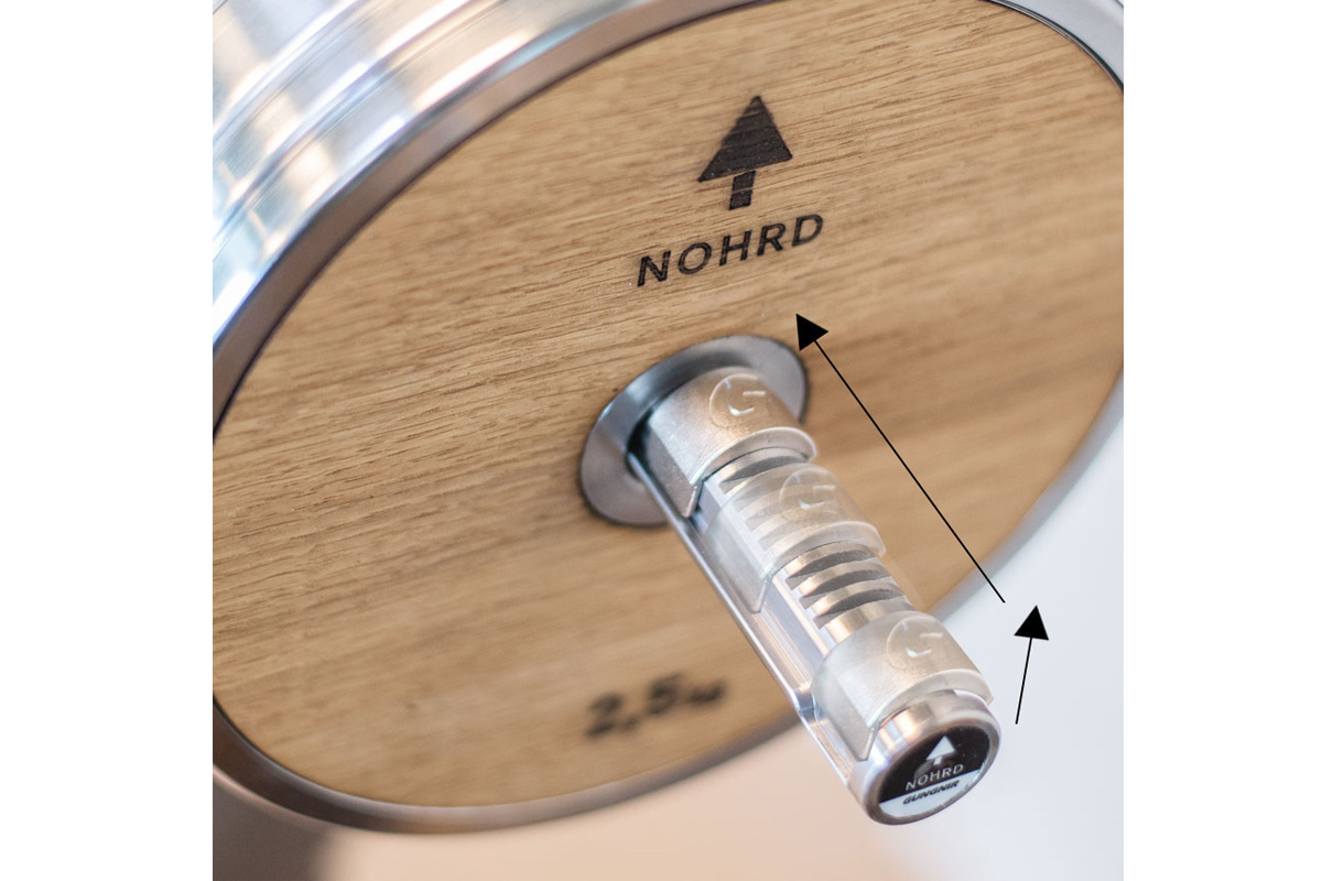 Obciążenie NOHRD WeightPlate 5kg x2 Classic Orzech - obrazek 10