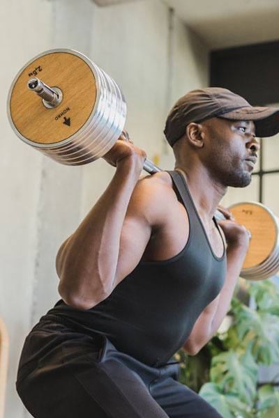 Obciążenie NOHRD WeightPlate 5kg x2 Classic Orzech - obrazek 11