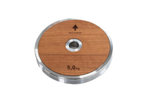 Obciążenie NOHRD WeightPlate 5kg x2 Oxbridge Wiśnia