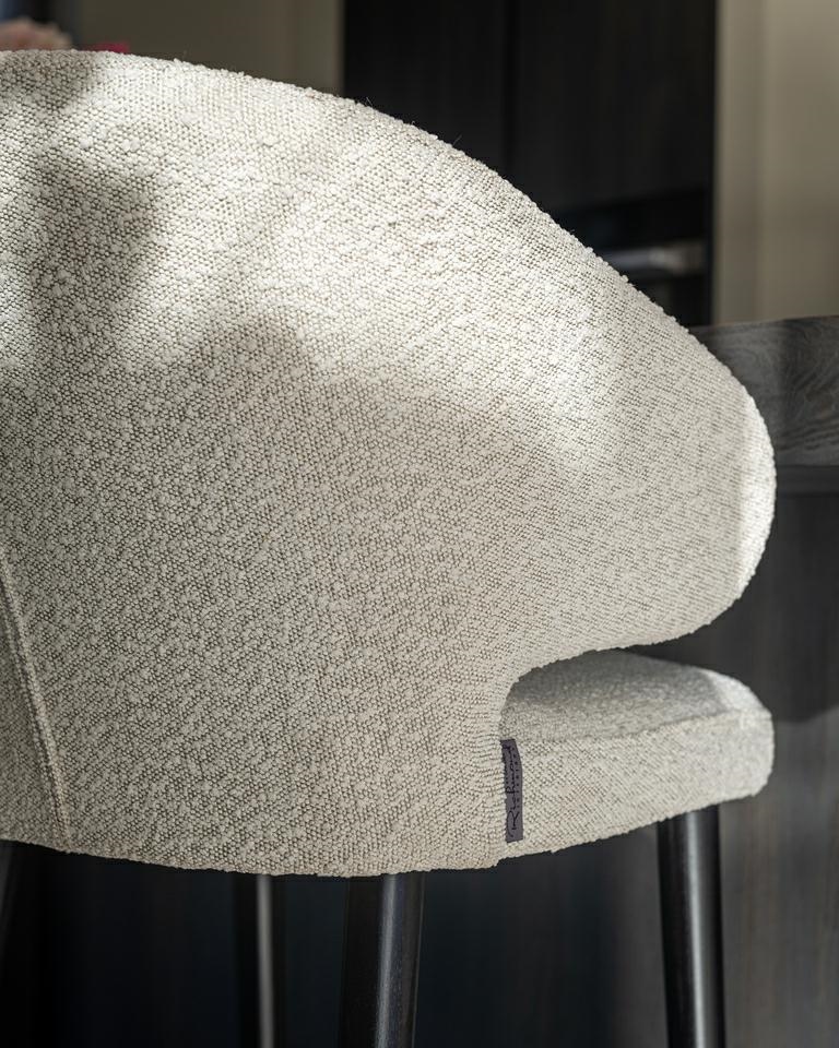 RICHMOND krzesło barowe INDIGO BOUCLE 78 - obrazek 10