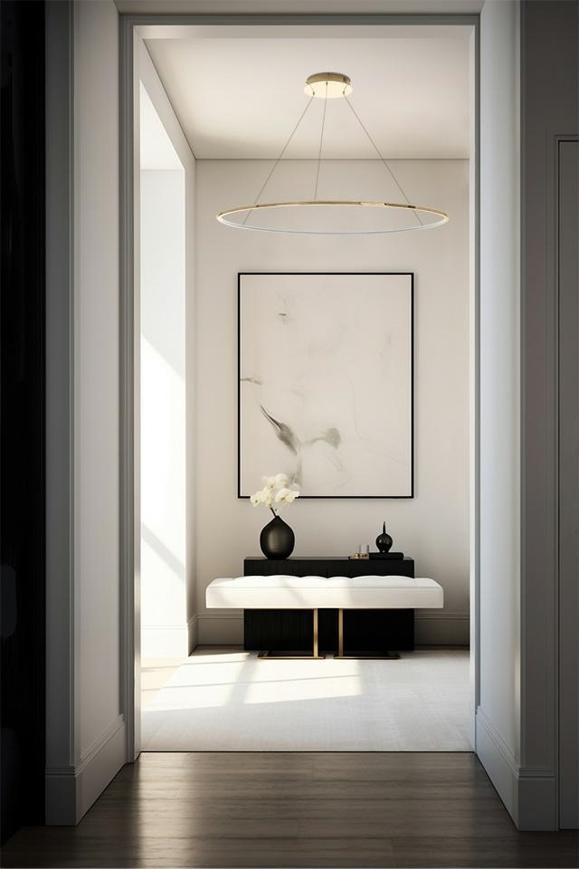 MOOSEE lampa wisząca RING SLIM 100 złota - obrazek 9