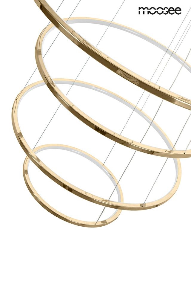 MOOSEE lampa wisząca RING SLIM XL złota - obrazek 5
