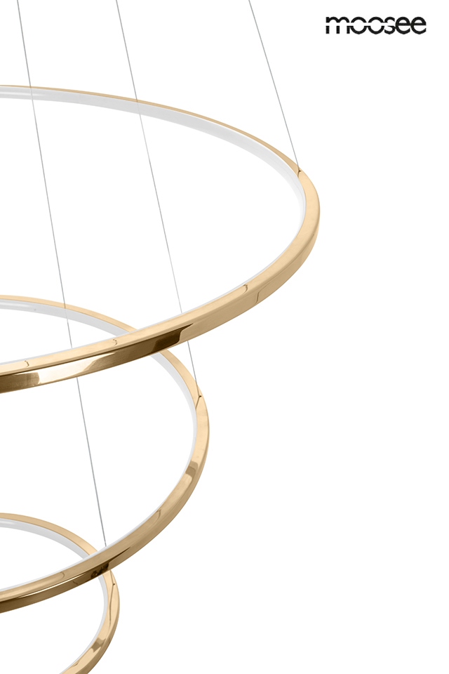 MOOSEE lampa wisząca RING SLIM XL złota - obrazek 6