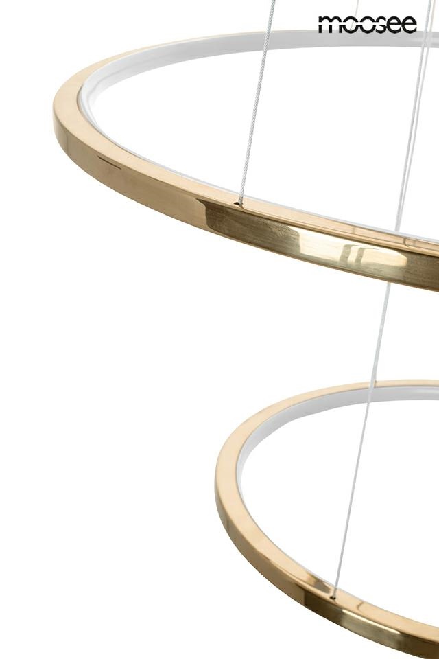 MOOSEE lampa wisząca RING SLIM XL złota - obrazek 7