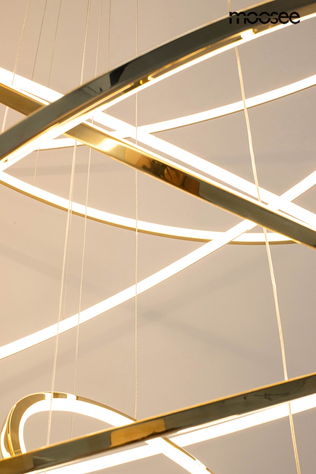 MOOSEE lampa wisząca RING SLIM XL złota - obrazek 11