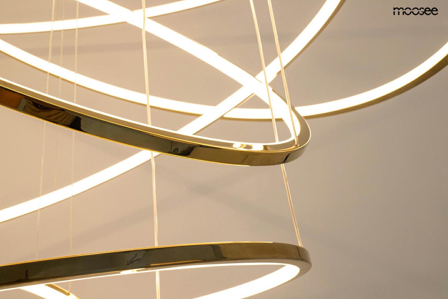 MOOSEE lampa wisząca RING SLIM XL złota - obrazek 12