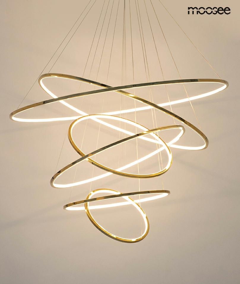 MOOSEE lampa wisząca RING SLIM XL złota - obrazek 14